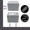 Cassaforte elettronica 23×17×17 cm - Cassaforte digitale Anteprima dell’immagine prodotto 5