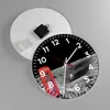 Wanduhr - Rund - Glasuhr - Telefon london Mond Astronaut - Produktbild-Vorschau 2