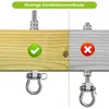 2 Deckenhaken Schwerlast Schaukelhaken Schaukel - 304 Produktbild-Vorschau 5