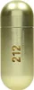 A close-up, front-facing studio shot of a gold-colored perfume bottle. Anteprima dell’immagine prodotto