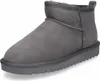 A single grey boot is shown against a white background.