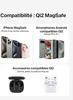 Belkin WIA011HQBK, Drinnen, USB, Kabelloses Aufladen, 2 m, Produktbild-Vorschau 3