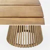 sweeek - Esstisch aus Holz, 4 Personen, innen / außen - Produktbild-Vorschau 2