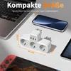 Ciabatta multipresa TESSAN con USB per presa di corrente, Anteprima dell’immagine prodotto 5