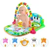 Baby Piano-Gym Spieldecke mit Spielzeug,Baby Spieldecke Produktbild-Vorschau 2