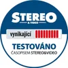 A circular badge with text and graphics indicating a product has been tested and received a high rating. Náhled obrázku produktu