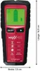 MAXXMEE Spannungsdetektor 3in1 9V rot/schwarz Holz, Metall Produktbild-Vorschau 5