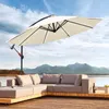 Clanmacy 360° otočný slunečník Ø350cm Slunečník s klikou Náhled obrázku produktu 6