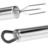 com-four® 4x Pellkartoffel-Gabel mit 3 Zinken, aus Produktbild-Vorschau 6