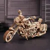 Puzzle 3D Motocicleta cruiser, ROKR, Lemn, 420 Piese Podgląd zdjęcia produktu 18