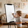 Magnetisches Whiteboard mit Ständer 70 x 100 cm Produktbild-Vorschau 5