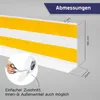 HOLZBRINK Weichsockelleiste selbstklebend PVC 100x25mm, 5 m Produktbild-Vorschau 4