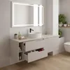 RODAN | Skriňa pod Umývadlo - Béžová - 140 cm - S doskou Náhľad obrázku produktu 3