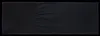 A black multifunctional cloth with a textured section on the left and a smooth section on the right, laid flat against a black background. Produktbild-Vorschau