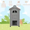 Maison pour chat pouvant accueillir un panier ou une Voir les images du produit 4