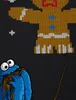 style3 Krümelmonster Ugly Sweater Herren T-Shirt kekse Produktbild-Vorschau 2