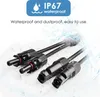 1 Paar Y Solarstecker Verteiler Buchse Solarpanel Kabel Produktbild-Vorschau 5
