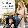 2er-Set Kinderwagen Griffbezug, Kunstleder, braun, 26x22cm, Produktbild-Vorschau 6
