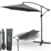 deluxe4home® Sonnenschirm Ø270 cm Anthrazit I Ampelschirm Produktbild-Vorschau 1