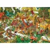 HEYE Puzzle Cartoon Classics: Happy Farm 1000 Teile Anteprima dell’immagine prodotto 4