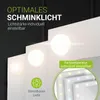 Juskys Schminktisch Talea mit LED, 7 Schubladen & großem Produktbild-Vorschau 6