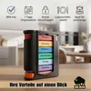 BigDean Tablettenbox 7 tage Pillendose mit 4 Einteilungen Produktbild-Vorschau 6
