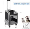 Großer Hundetransportbox mit Rollen, Faltbarer Transportbox Produktbild-Vorschau 2