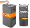 Pfandflaschen Sammelbehälter mit Deckel, 100L Groß Produktbild-Vorschau 1
