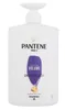 A white bottle of Pantene Pro-V Extra Volume shampoo with a purple label. Produktbild-Vorschau