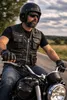 PAULGOS Lederweste Biker Kutte Clubweste Chopper Weste 100% Produktbild-Vorschau 7