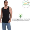 4 Herren Unterhemden extralang long 100% Baumwolle 9 / 2XL Produktbild-Vorschau 3