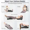 （Gris-Noir）Coussin cervical en mousse à mémoire de forme Voir les images du produit 4