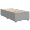 Boxspringbett mit Matratze Hellgrau 100x200 cm Stoff, Produktbild-Vorschau 8