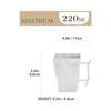 MALACASA Set de tasses, série Flora, tasses en porcelaine Voir les images du produit 2