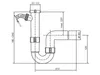SANIT 31.204.00..0000 Rohrgeruchverschluss G1 1/2x50 mit Produktbild-Vorschau 2
