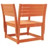 The Living Store Gartenstuhl Wachsbraun Massivholz Kiefer Produktbild-Vorschau 7