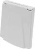 A white CEE outdoor socket is shown from a side angle against a white background. Podgląd zdjęcia produktu