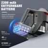 VacniQ Akku Staubsauger 35kPa, 3-in-1 Handstaubsauger Produktbild-Vorschau 5