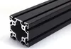 Länge 580mm - Aluminiumprofil schwarz 80x80L I-Typ Nut 8 Produktbild-Vorschau 1