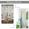 Set da 2 tende in voile effetto lino, semitrasparenti, con Anteprima dell’immagine prodotto 4