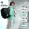 Zaino porta scarponi da sci con scomparto per casco nero Anteprima dell’immagine prodotto 7