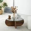 Skye Decor, Bubble Wood - Walnut, Couchtisch, 100 % Produktbild-Vorschau 1