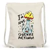 I Am Not Overreacting Turnbeutel Gymsack Chemie Chemiker Produktbild-Vorschau 3