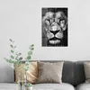 DEQOART Glasbild Echtglas 40x60 cm 'Loyaler Blick' Wandbild Produktbild-Vorschau 3
