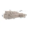 Fedve Ecksofa Eckcouch Medan Mini L Form Big Sofa Produktbild-Vorschau 7