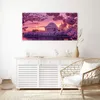 Glasbild 80x40cm in XXL für Wohnzimmer, Schlafzimmer Motiv Produktbild-Vorschau 3