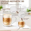 Set di 4 bicchieri da caffè termici a doppia parete da 350 Anteprima dell’immagine prodotto 4
