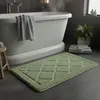 Badematte - Grün - 60x100 cm - Rechteckig - Rutschfest - Produktbild-Vorschau 4