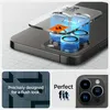 Spigen GLAS.tR EZ Fit Optik Pro, Apple, iPhone 15 Pro / 15 Anteprima dell’immagine prodotto 7
