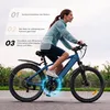 26" E-Bike Herren Damen 250W MTB mit abnehmbarem 36V 10.5Ah Produktbild-Vorschau 7